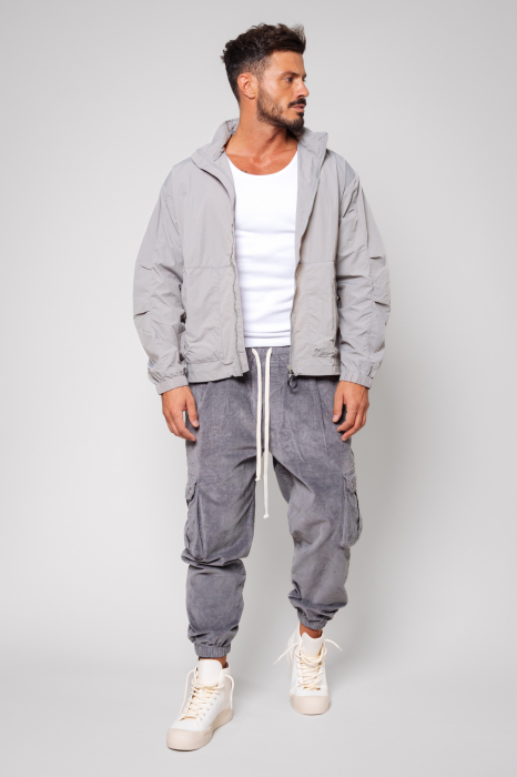 Windbreaker jacket Gray [4]