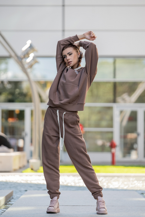 Hanorac Easy-Fit Oversized Brown [8]