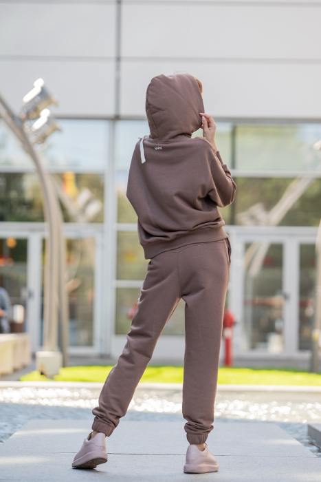 Hanorac Easy-Fit Oversized Brown [5]