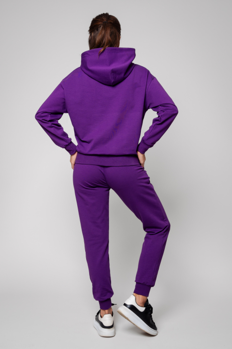 Set Hypera hanorac si pantalon Mauve [4]