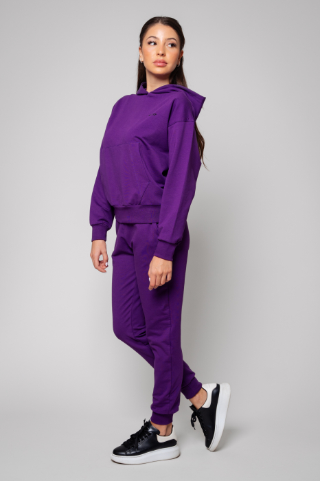 Set Hypera hanorac si pantalon Mauve [3]