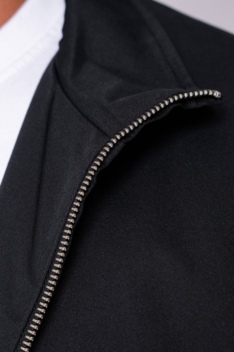 Set heavy-duty nylon zip-up jacket and trousers Black [6]