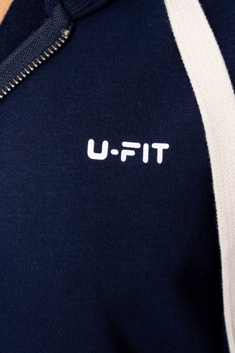 Set Winter hanorac cu fermoar si pantalon Navy [4]