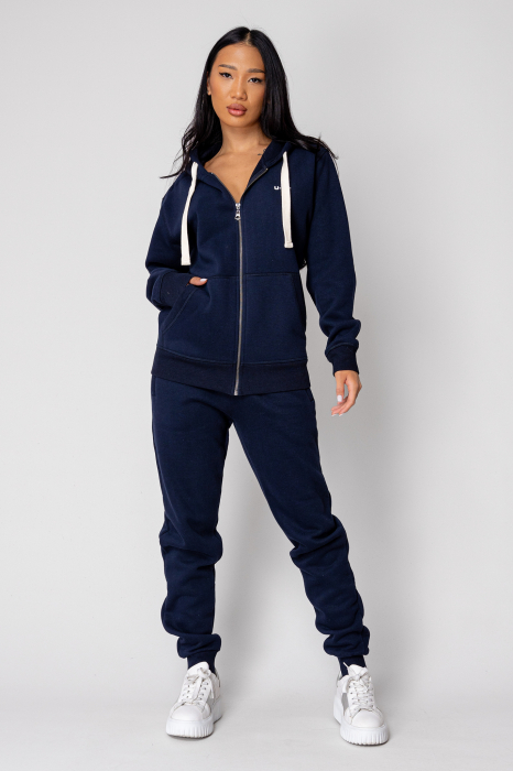 Set Winter hanorac cu fermoar si pantalon Navy [1]