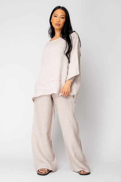 Set Kalie Bluza si Pantalon lung 100% IN Beige [3]