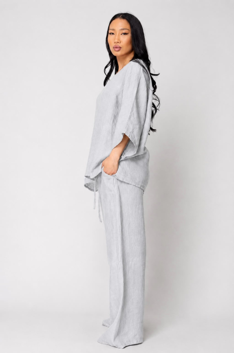 Set Kalie II Bluza si Pantalon lung 100% in Light Grey [4]