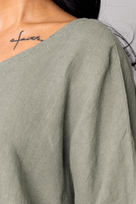Set Kalie II Bluza si Pantalon lung 100% in Khaki [5]