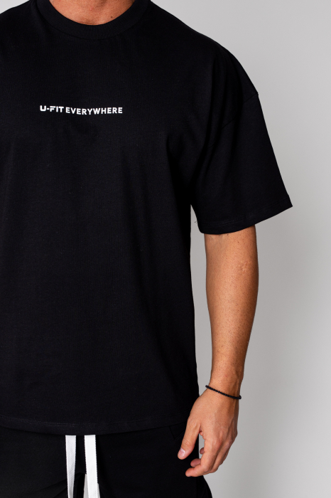 Set Kobe II T-Shirt and short pants Oversized Black [5]