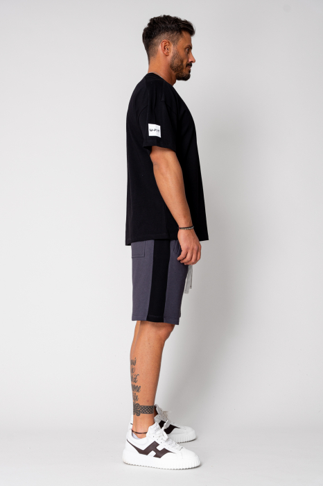Set LeClub T-Shirt oversized and short pants Duo Black [3]