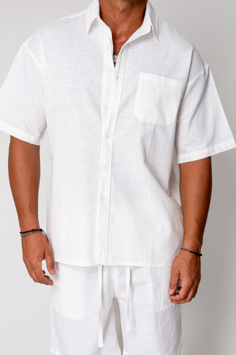 Set Vento shirt and short pants White [5]