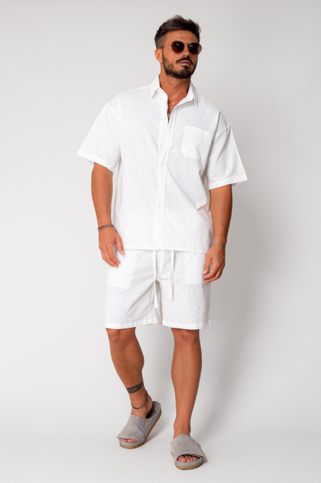 Set Vento shirt and short pants White [2]