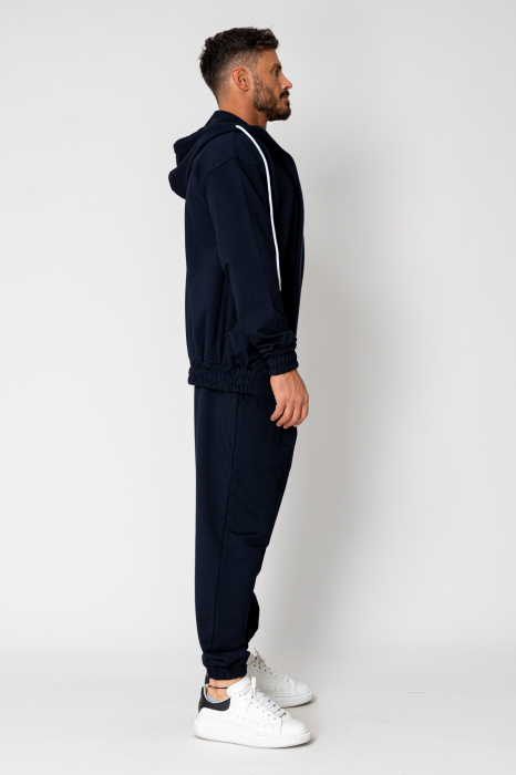 Set Neo Zip Hoody and Long Pants Navy [3]