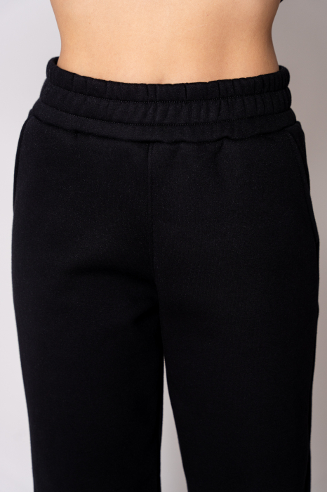 Set Maverik Jacheta cu fermoar si Pantalon lejer Black [6]