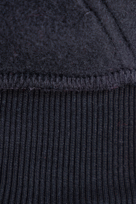 Set Mella Winter sweatshirt with zipper and Black long pants [5]