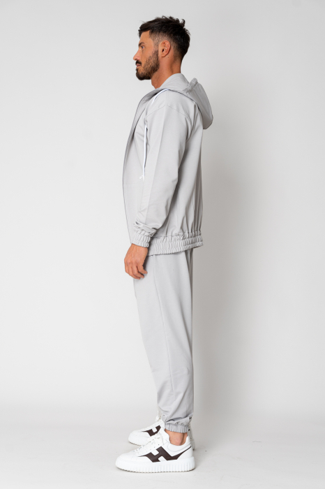 Set Neo Zip Hoody and Long Pants Grey [3]