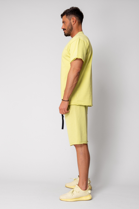 Set Axis T-Shirt and short pants  Lime Green [3]