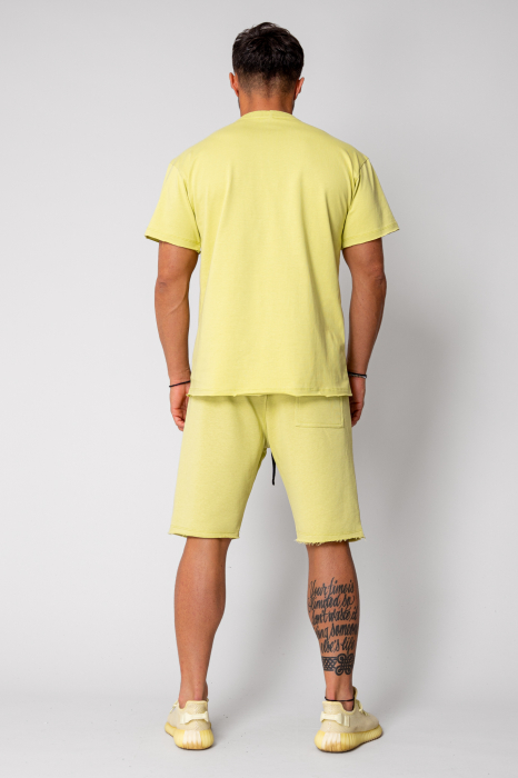 Set Axis T-Shirt and short pants  Lime Green [4]