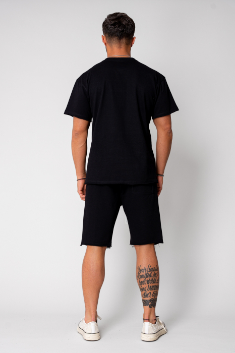 Set Axis tricou si pantalon scurt Black [4]