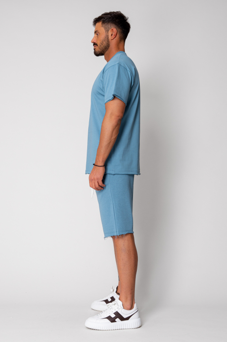 Set Axis tricou si pantalon scurt Storm Blue [3]