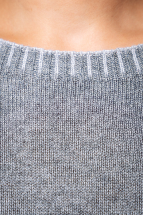 Set Talline din mix de lana si casmir Grey [5]