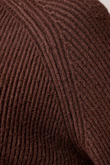 Brown Sweater and Long Pants Set [5]