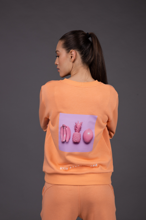 Set Revolve bluza imprimat si pantalon Papaya [10]