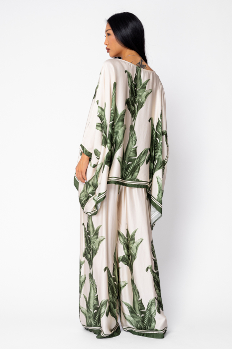 Set Shells Blouse and long pants in Green [3]
