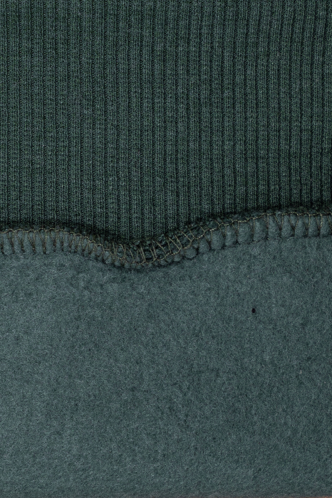 Street Winter sweatshirt and straight pants set Bottle Green [7]