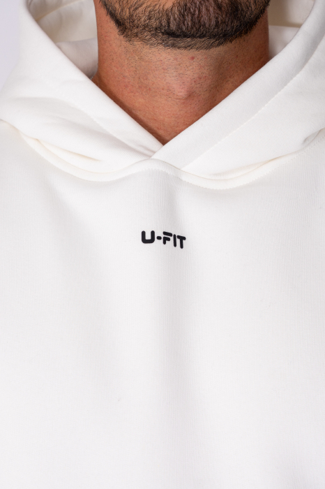 Street Winter sweatshirt and straight pants set Off White [2]