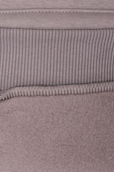 Street Winter sweatshirt and straight pants set Taupe [4]