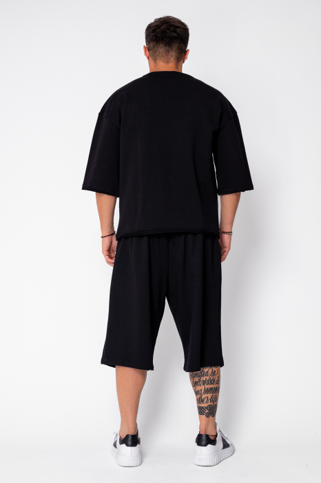 Set Flex Oversized T-Shirt and Baggy Pants Black [4]