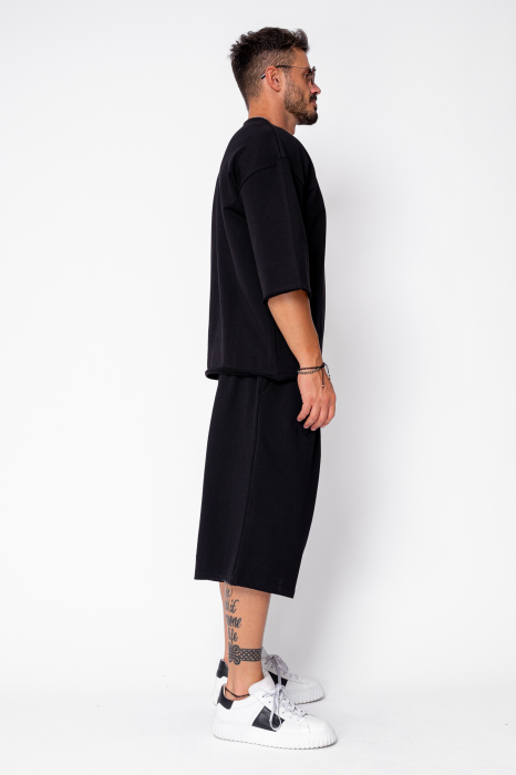 Set Flex Oversized T-Shirt and Baggy Pants Black [3]