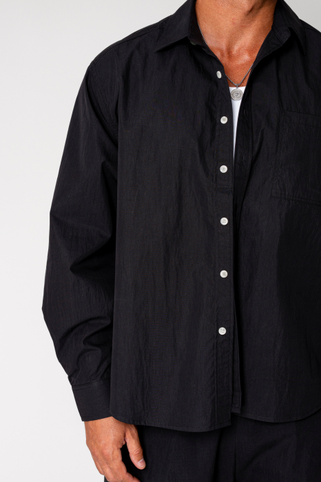 Set Super Oversized Shirt and Long Pants Black [5]