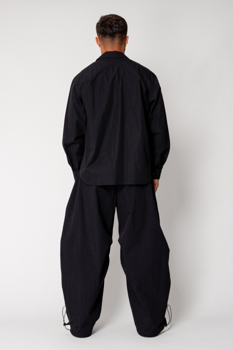 Set Super Oversized Shirt and Long Pants Black [4]