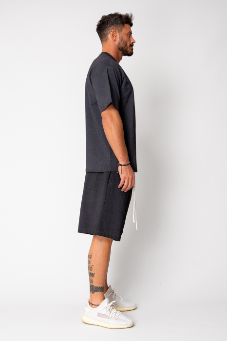 Set tricou si pantalon scurt Black I [3]