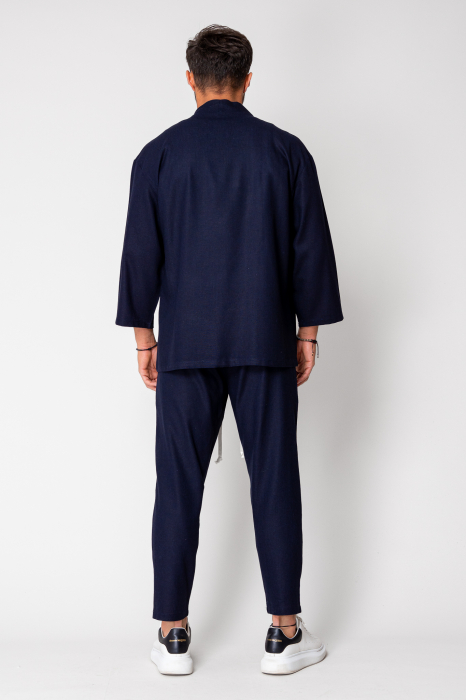 Set Tulum Cardigan and long pants Navy [4]