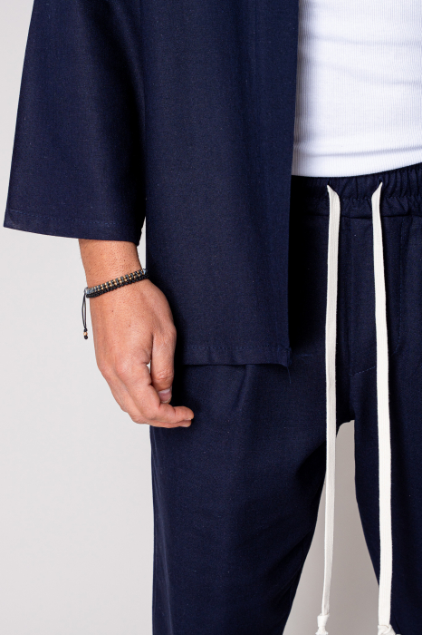 Set Tulum Cardigan and long pants Navy [5]