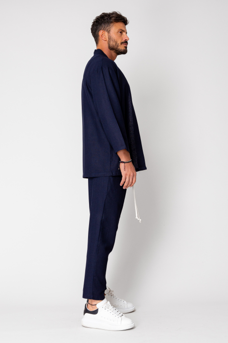 Set Tulum Cardigan and long pants Navy [3]