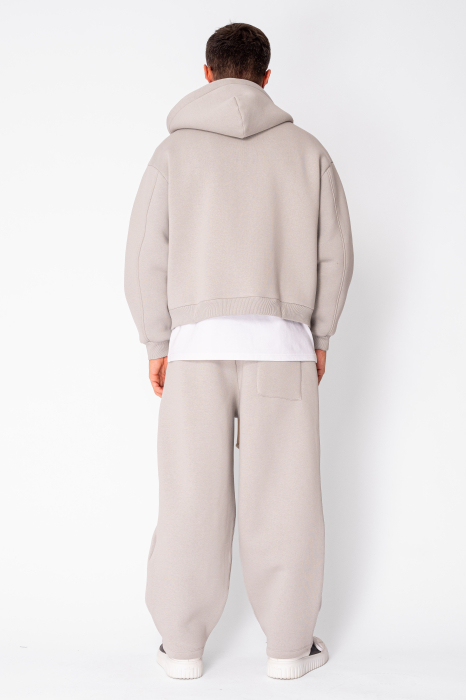 Set Urban Winter sweatshirt and balloon pants Grey [4]