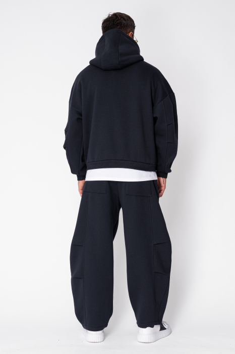 Set Urban Winter hanorac si pantalon Balloon Navy [4]