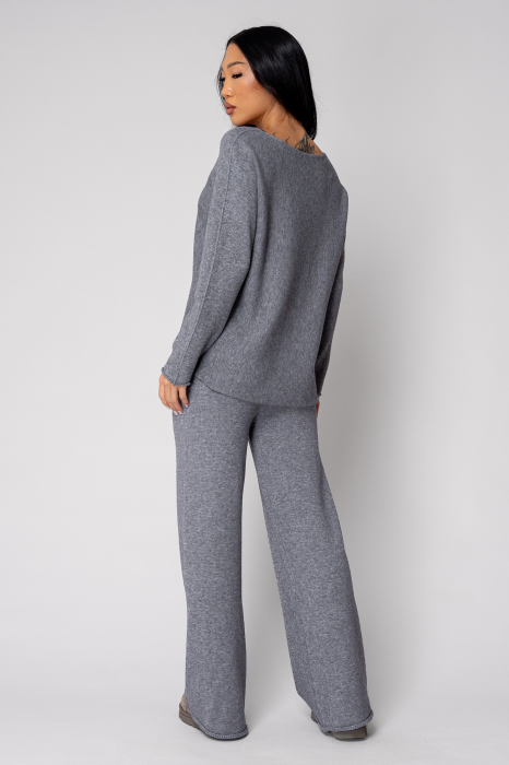 Set Vellera Pulover si Pantalon lung Grey [3]