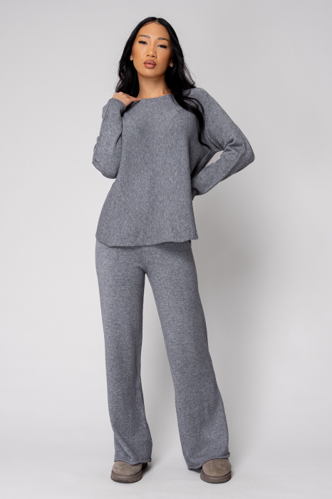 Set Vellera Pulover si Pantalon lung Grey [1]