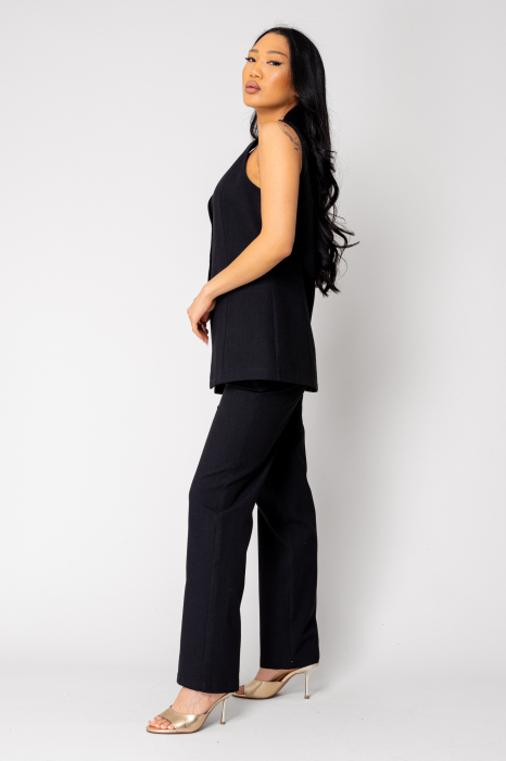 Set Vesta si Pantalon lung Black [3]