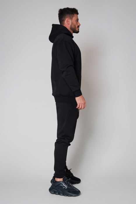 Set Winter Easy Hoody and pants Overandzed Black [2]
