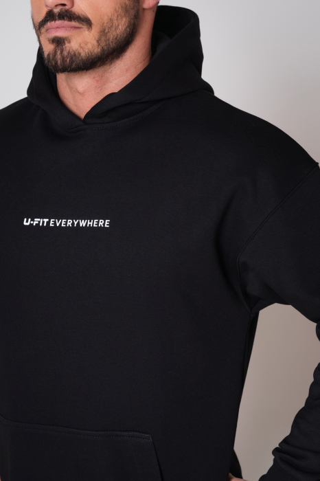 Set Winter Easy Hoody and pants Overandzed Black [4]