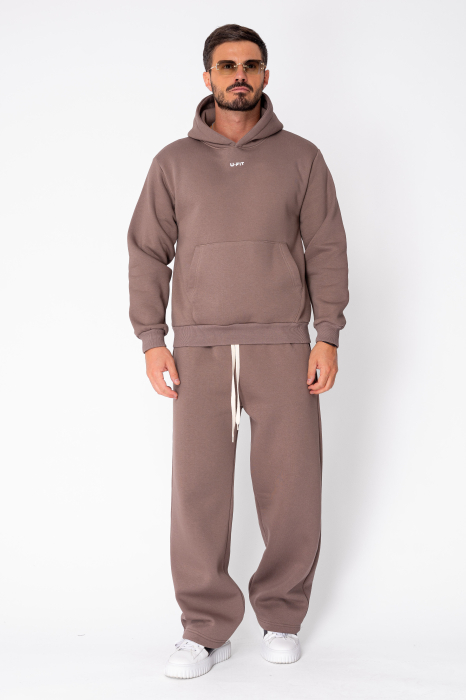 Set Winter hanorac si pantalon Balloon Light Brown [2]