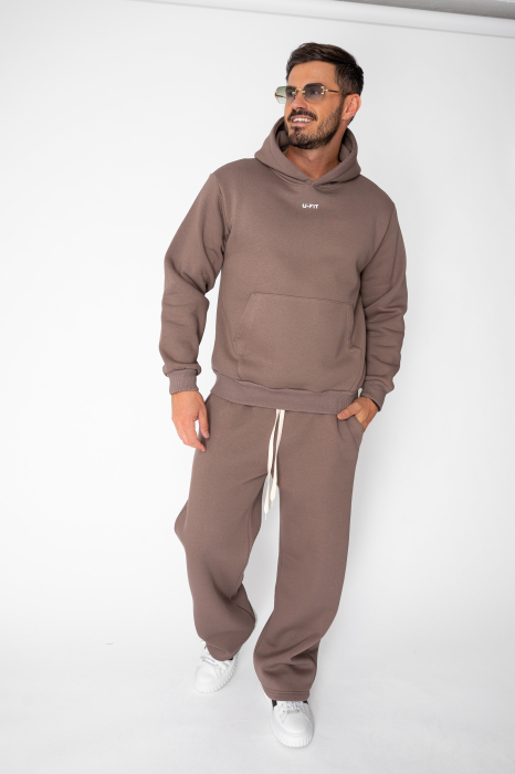 Set Winter hanorac si pantalon Balloon Light Brown