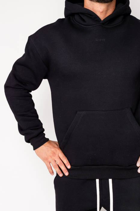 Set Winter Hoody and pants Black [5]