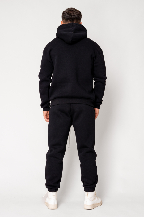 Set Winter Hoody and pants Black [4]