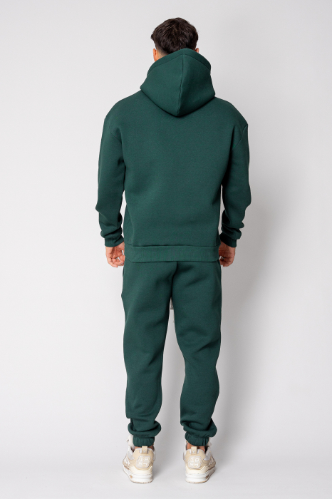 Set Winter Hoody and pants Bottle Green [4]